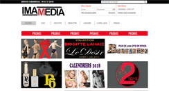 Desktop Screenshot of imamedia.fr