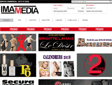 Tablet Screenshot of imamedia.fr